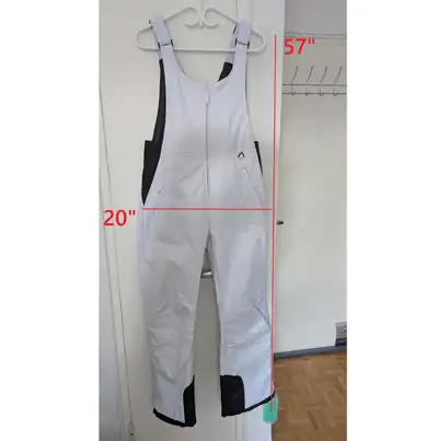 Women's "M" Classic Overalls Ski Bib Snow Bib Ski Pant Snowsuit, View more