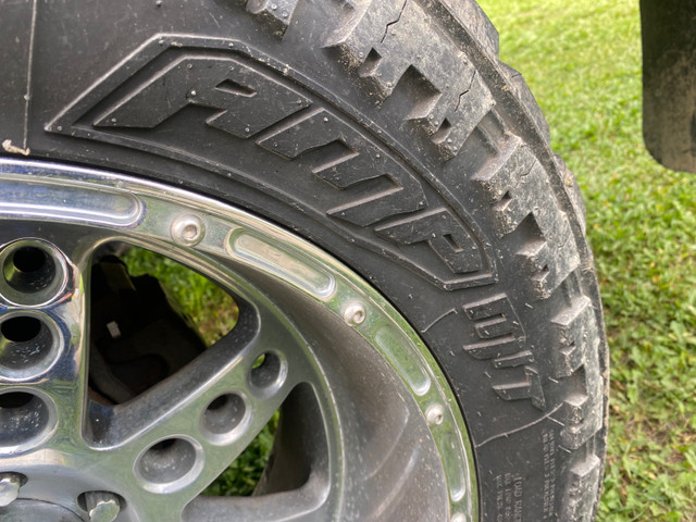 22” X37” TIRES+RIMS 8X170 bolt pattern  in Tires & Rims in St. Albert - Image 2