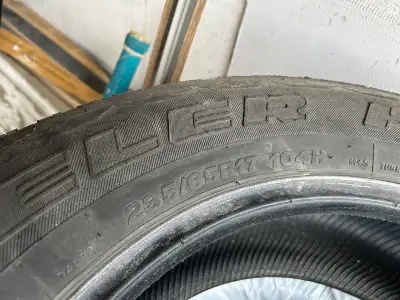 These are good condition all season tyres