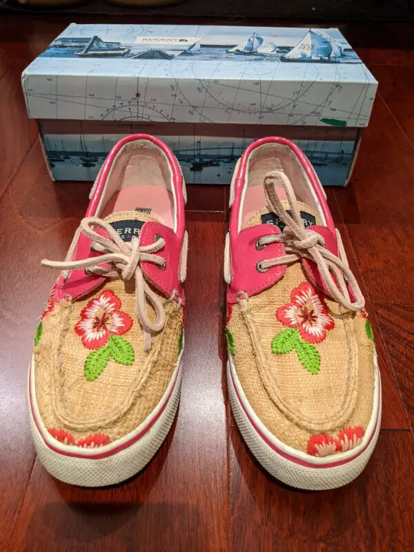 Sperry Bahama Natural Raffia Woven Shoes - Size 7.5 in Women's - Shoes in Markham / York Region - Image 4