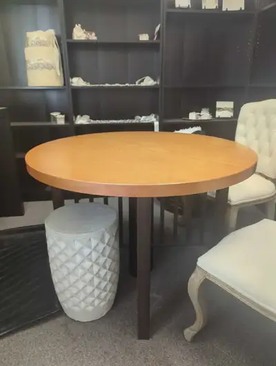 Round Wooden Dining Table, View more