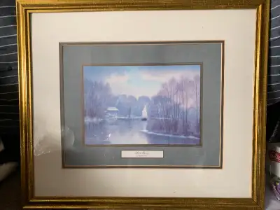 First Flurry, Framed Print by David Dane, View more