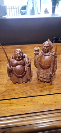 Hand-Carved Wooden Figurines Calgary Alberta Preview