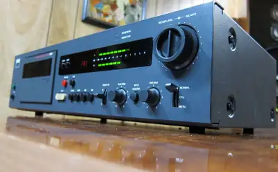 NAD 6300 CASSETTE TAPE DECK 3HEAD DUAL CAPSTAN DIRECT DRIVE TOTL, View more