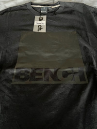 Bench T-Shirt Black Mens Medium Brand NEW with Tags