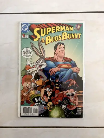 DC COMICS SUPERMAN & BUGS BUNNY COMIC BOOK, View more