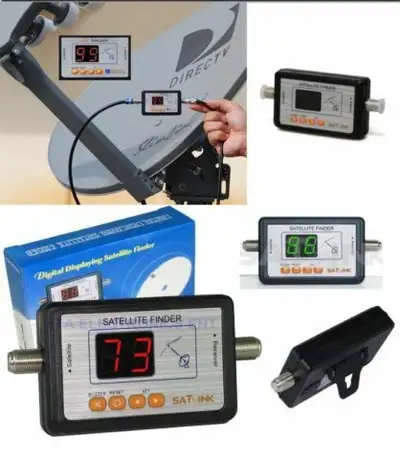 NewDigital Satellite Signal Level Searcher Finder LCD Buzzer FTA, View more