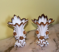 Pair of Delicate Gilt Vases