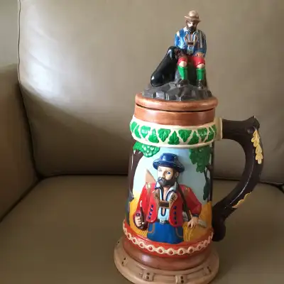 Decorated BeerStein, View more