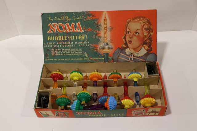 VINTAGE NOMA BUBBLE LITES - SET OF 12 NOS in Arts & Collectibles in Bedford