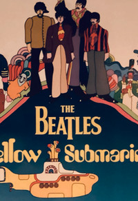PRICE REDUCED Beatles Limited Engagement Yellow Submarine Poster