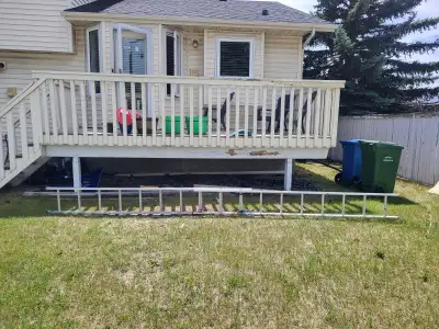 20 ft Featherlite extension ladder - $80, View more