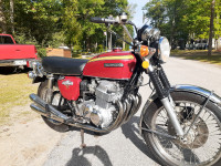 1974 Honda cb750. Certified with safety slip
