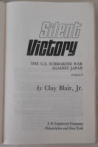 Silent victory by Clay Blair jr
