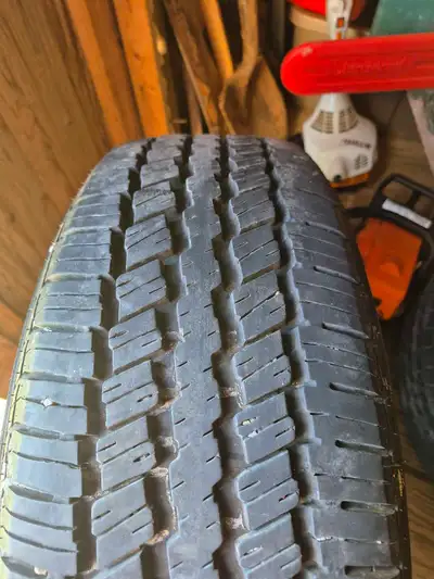 Selling two tires $75. each they are 235 70 R16.