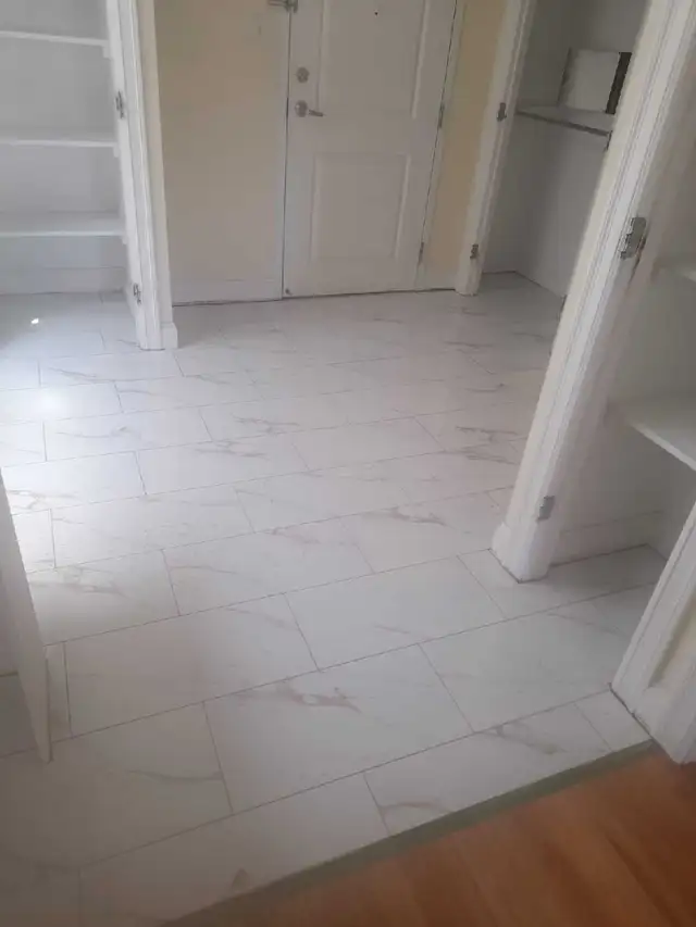 Tile installation 64402009593986121