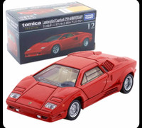 Tomica Premium hot wheels Lamborghini Countach 25TH Anniversary