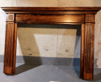 Fireplace Mantel (Oak) for Sale
