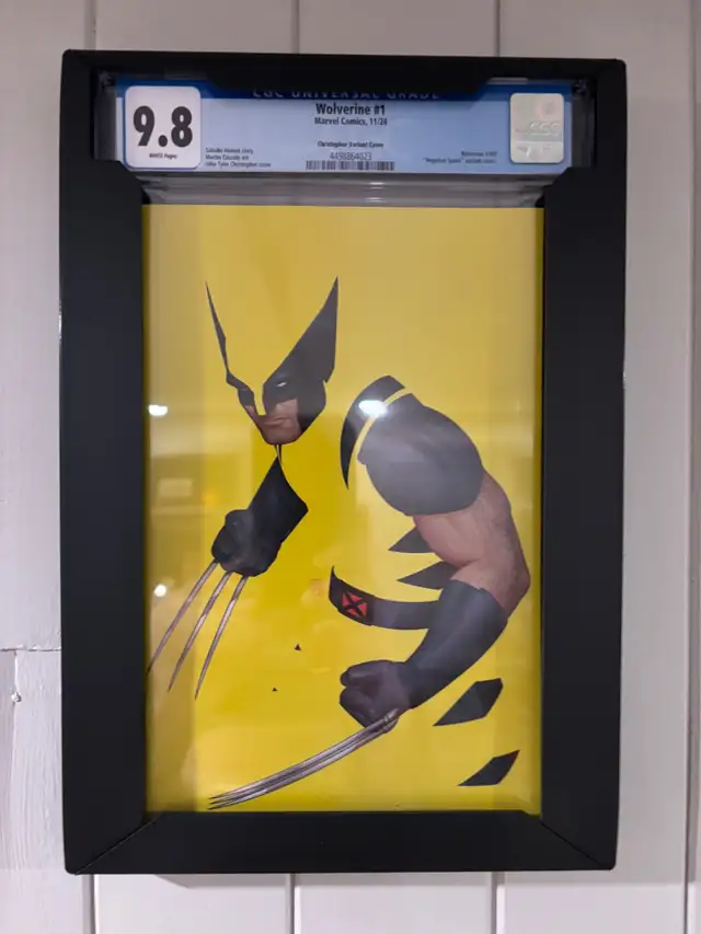 WOLVERINE #1CGC 9.8and Custom CGC frame!!! in Comics & Graphic Novels in Edmonton - Image 2