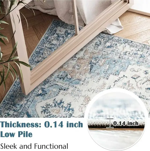 JINCHAN Area Rug 9x12 (New)62854395448195123
