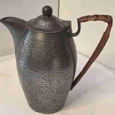 Manor Sheffield Hammered Pewter Teapot, View more