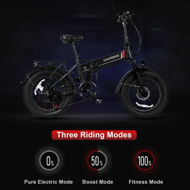 Brand new 20" Fat Tire Foldable E-Bike in eBike in Calgary - Image 7