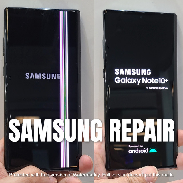 Samsung S24 S23 S22 S21 S20 S10 Note 20 10 9 Screen Replacement in Cell Phone Services in City of Toronto