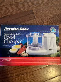 New Proctor Silex Food Chopper
