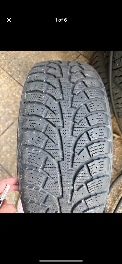 HANOOK WINTER I PIKE RSV TIRE 205/55/R16 2016 DOT 9/32 TREAD