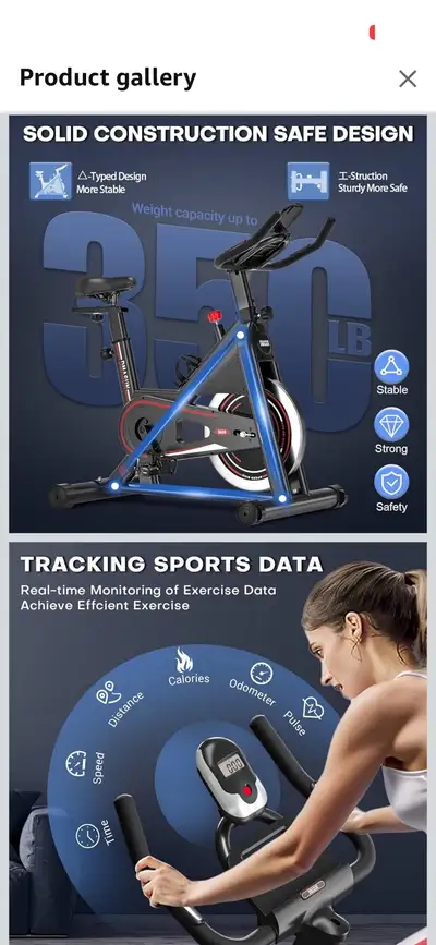 DMASUN Stationary Bike, View more