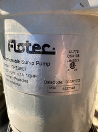 Sump Pump