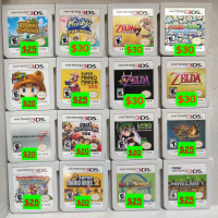 Nintendo 3DS Games Zelda Kirby   Mario Luigi Smash  Bros
