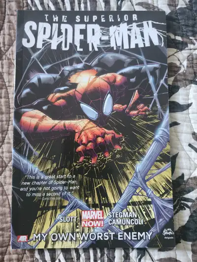 Like New Marvel Comics The Superior Spider-Man Volume 1 Comic Book Published January 2013 Pickup is...