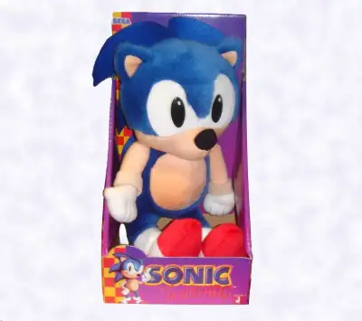 Vintage 1993 Sonic the Hedgehog Plush Caltoy Large – NEW IN BOX, View more