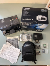 Appareil photo caméra et caisson étanche Panasonic Lumix