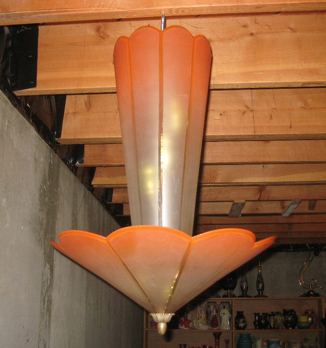 Art Deco Ceiling Light Fixture Chandelier in Indoor Lighting & Fans in Kelowna