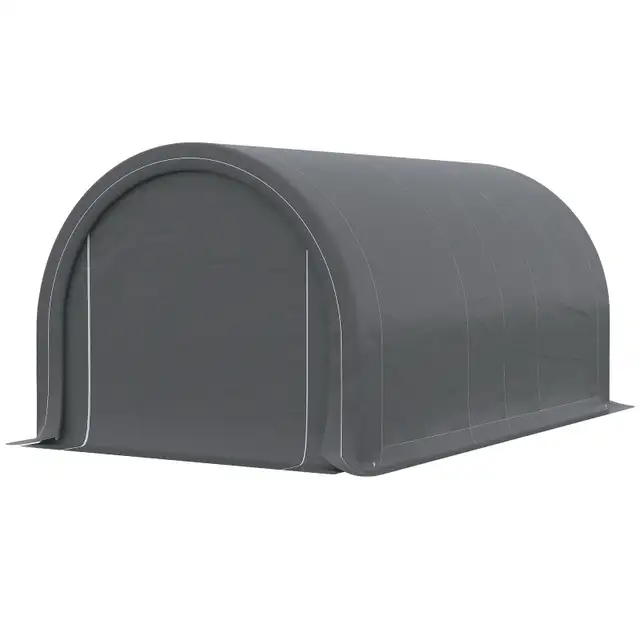 10' x 16' Heavy Duty Portable Carport Tent with Zippered Door in Outdoor Tools & Storage in Markham / York Region - Image 11