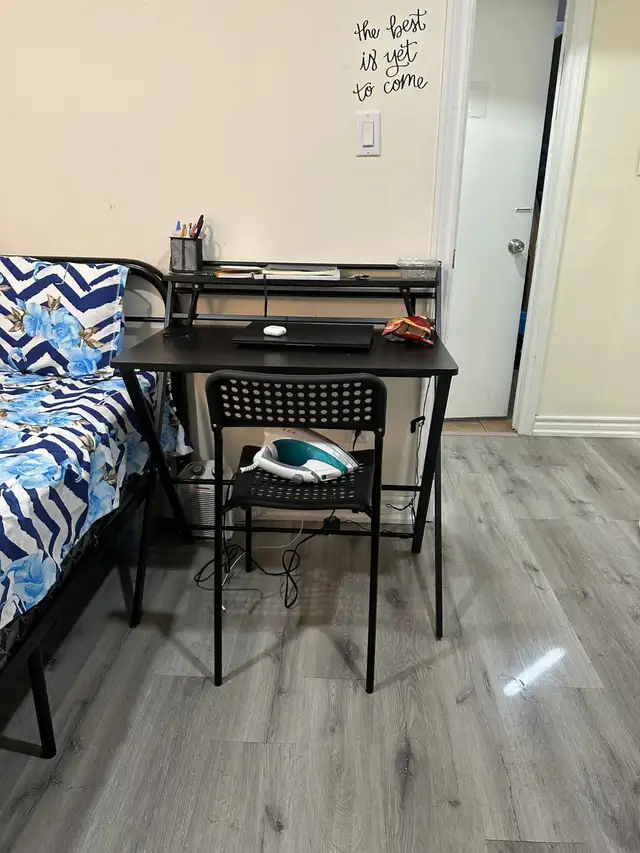 Private Furnished Basement Room only For Female.All Included$575