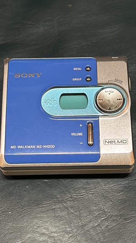 Sony Mini-Disc Walkman MZ-N420D in Other in Oshawa / Durham Region