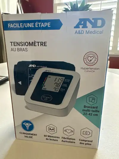 A&D Blood Pressure Monitor, View more