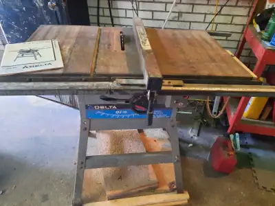Delta Table saw, View more