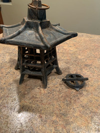 Cast Iron Pagoda Temple Lantern