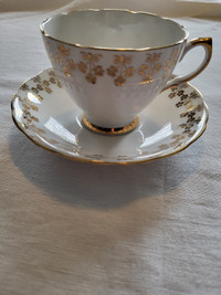 Royal Malvern England Tea Cup and Saucer vintage