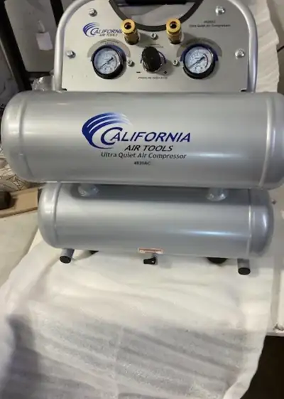 California Air Tool 15.1 L Aluminum Twin Tank Electric Port, View more