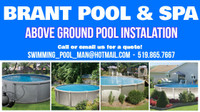 ABOVE GROUND POOL INSTALLATION