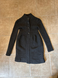 Knitted Wool Black Cardigan from Theory - Women’s S