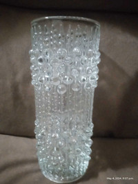 1970 Czech Glass Vase