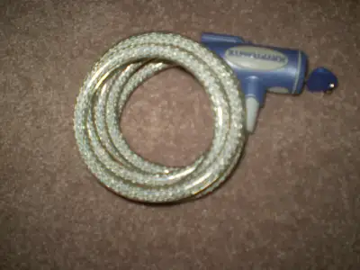 KRYPTONITE 6 ' BIKE LOCK with KEY / BRAIDED SOLID STEEL Never Used / New Price $40.+ Selling Price $...