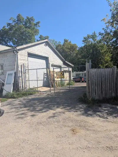 Secure your vehicles or equipment in this reliable outdoor parking and storage lot, offering conveni...