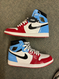 Jordan 1 fearless UNC to Chicago 